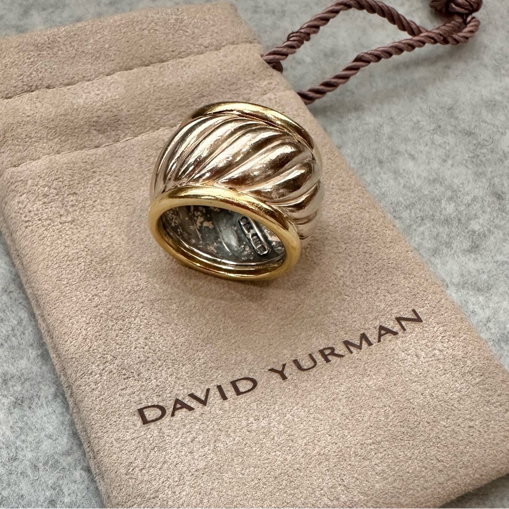 David Yurman Two Tone Cable Band